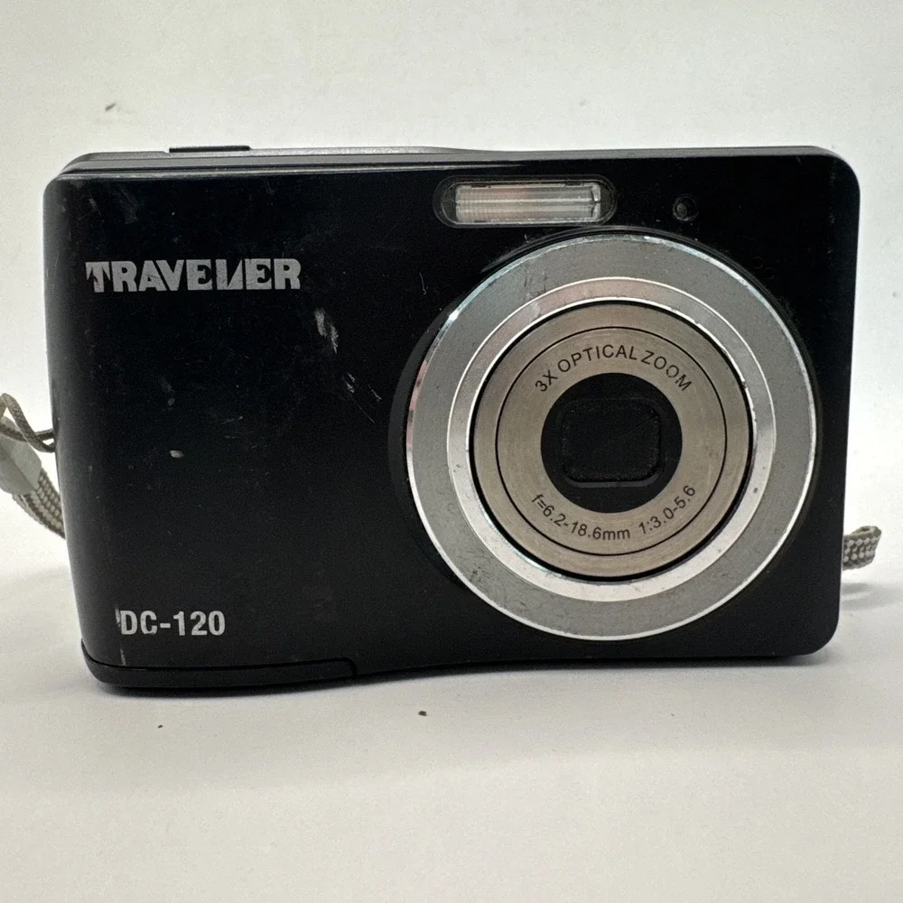 Traveler Digital Camera DC-120 12.0MP Silver Tested READ MORE